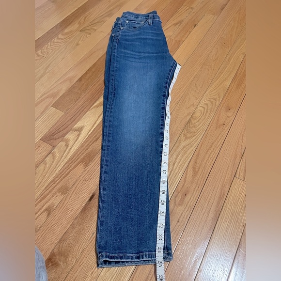 Edwin Elin Crop Straight Blue Jeans Women’s size 25 - Picture 15 of 15